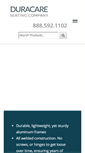 Mobile Screenshot of duracareseating.com